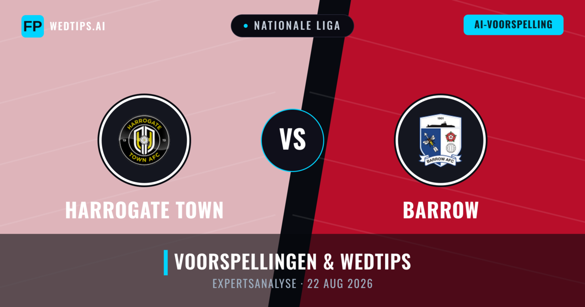 Harrogate Town vs Barrow — voorspelling en vooruitblik wedstrijd