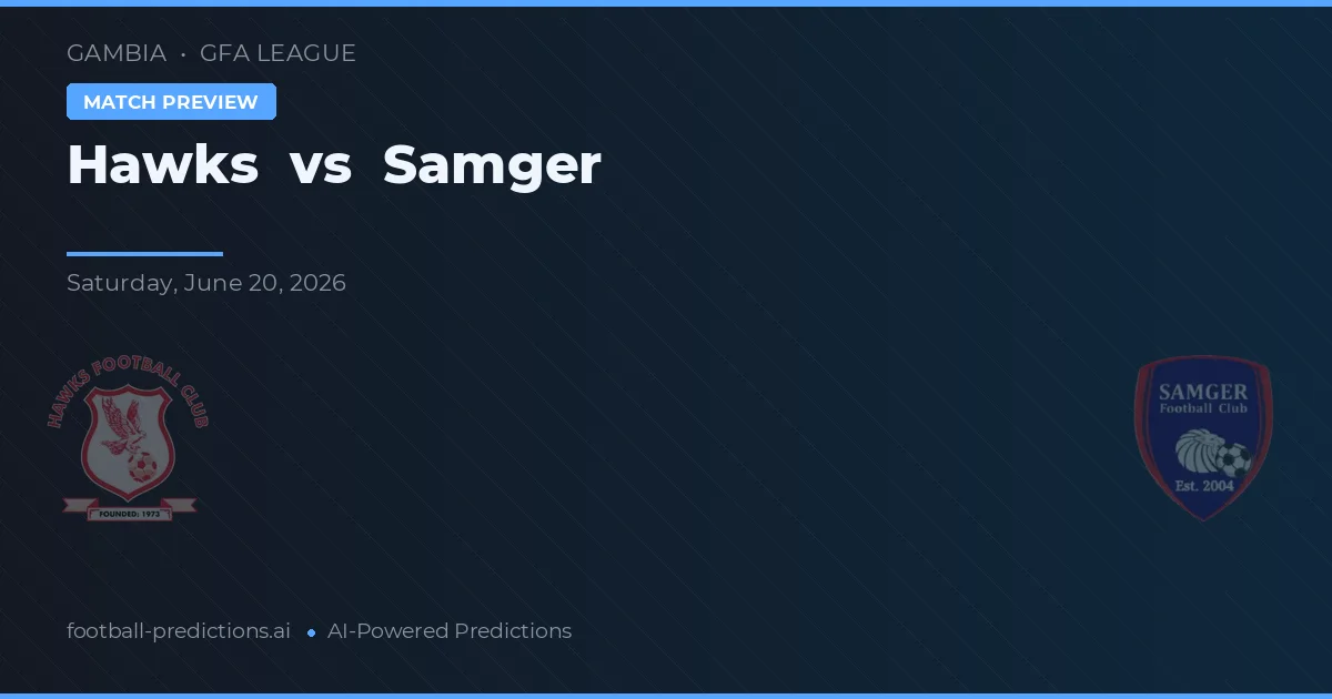 Hawks vs Samger — voorspelling en vooruitblik wedstrijd