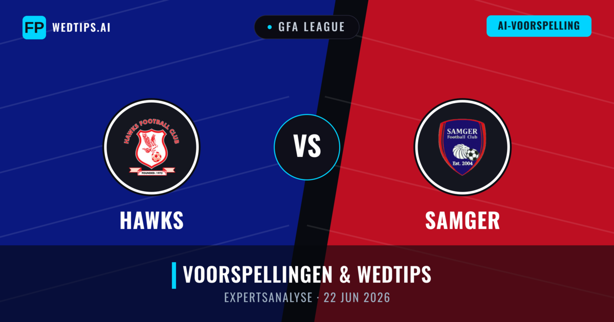Hawks vs Samger — voorspelling en vooruitblik wedstrijd