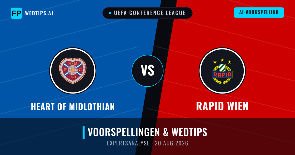 Heart of Midlothian vs Rapid Wien — voorspelling en vooruitblik wedstrijd