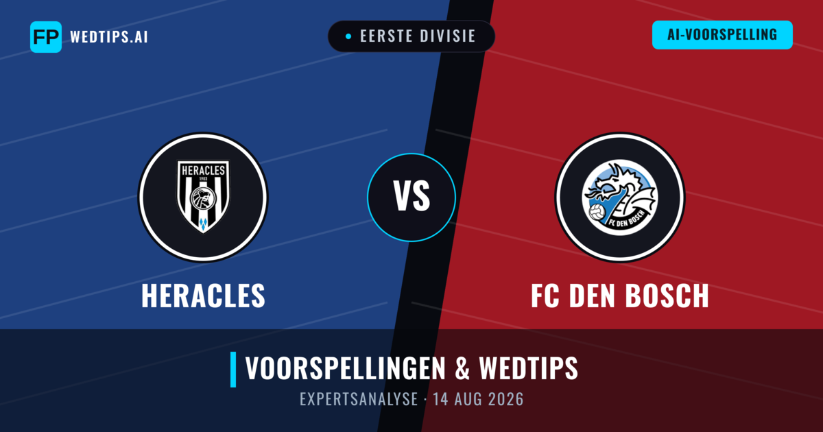 Heracles vs FC Den Bosch — voorspelling en vooruitblik wedstrijd
