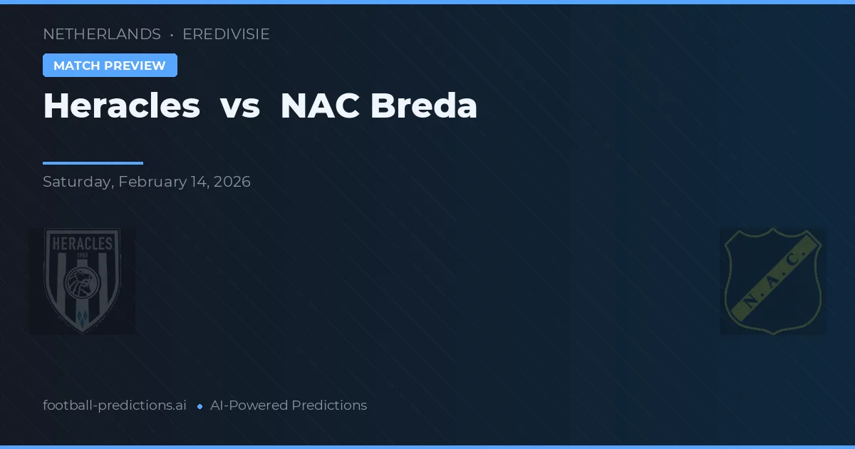 Heracles vs NAC Breda — voorspelling en vooruitblik wedstrijd