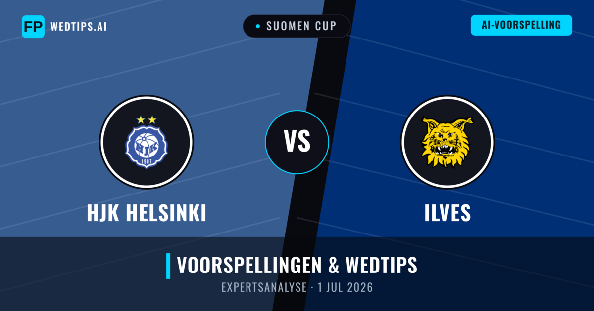 HJK Helsinki vs Ilves — voorspelling en vooruitblik wedstrijd