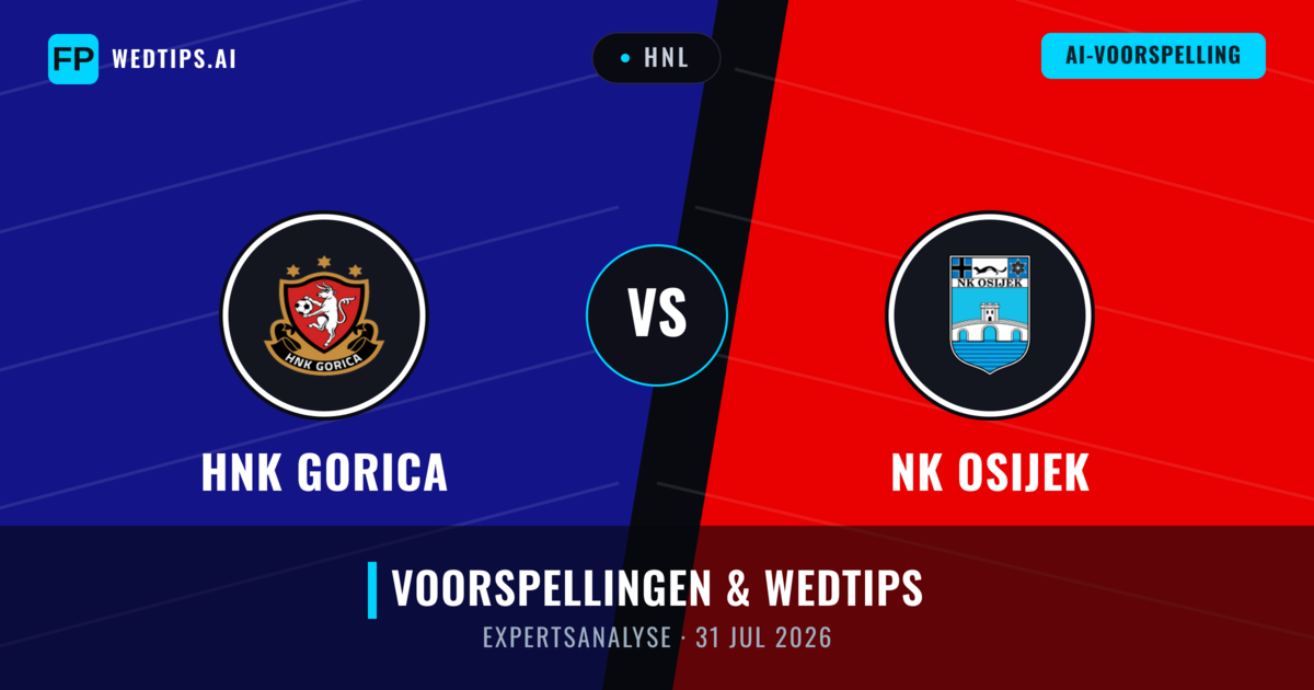 HNK Gorica vs NK Osijek — voorspelling en vooruitblik wedstrijd