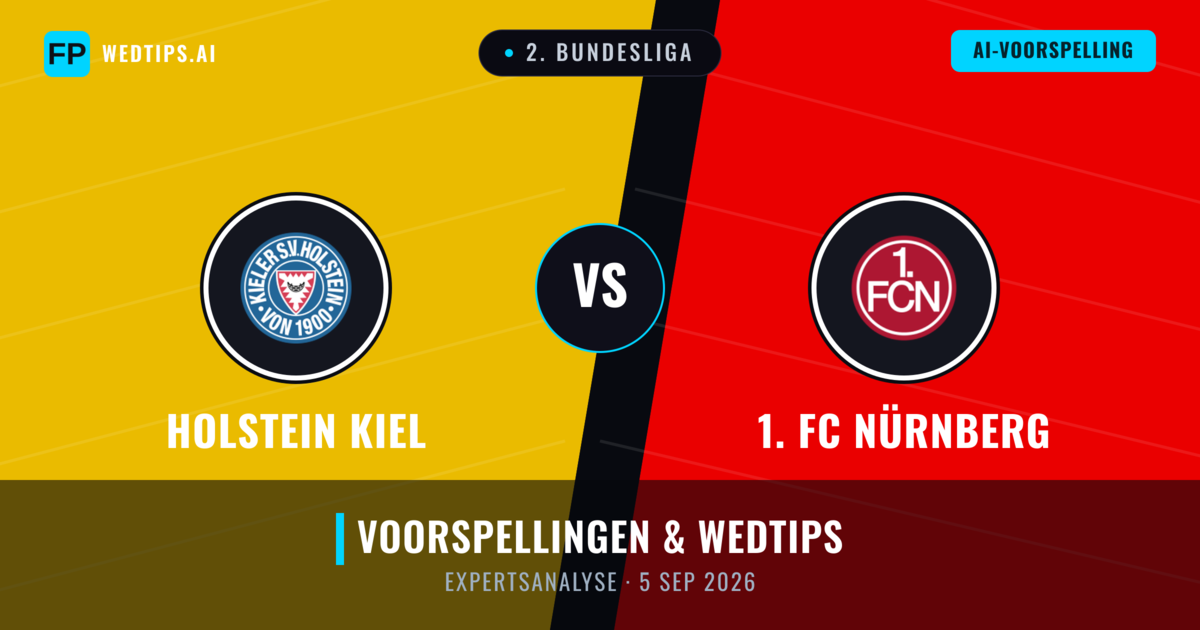Holstein Kiel vs 1. FC Nürnberg — voorspelling en vooruitblik wedstrijd