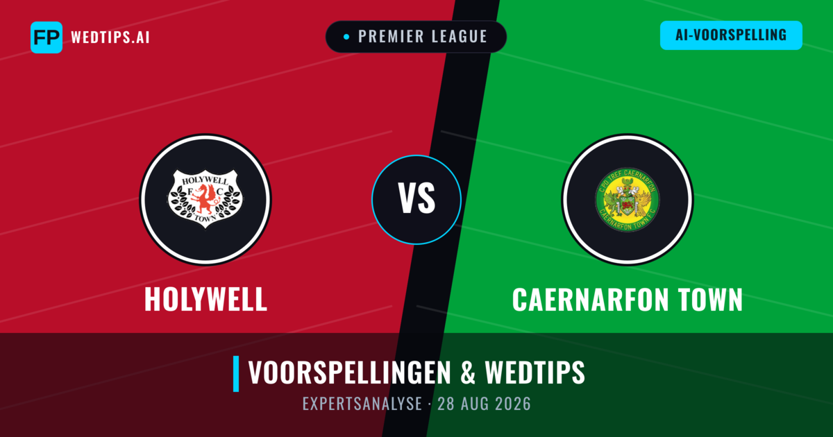 Holywell vs Caernarfon Town — voorspelling en vooruitblik wedstrijd