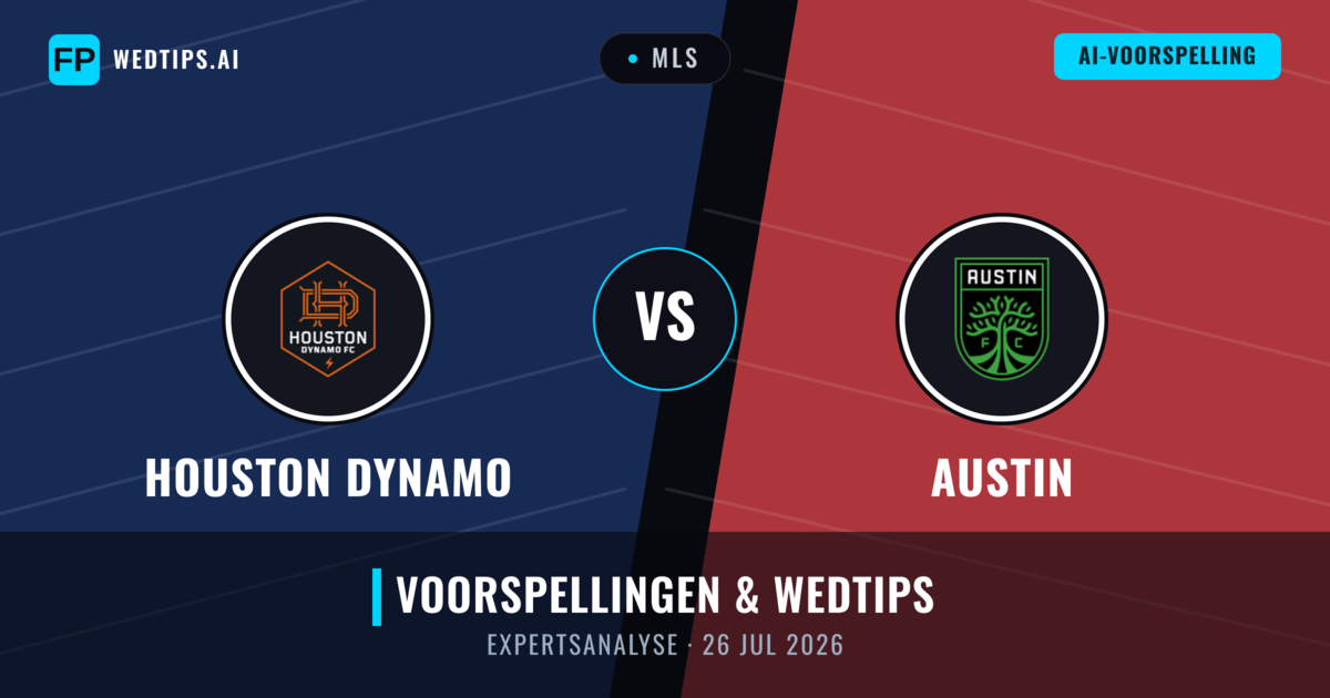 Houston Dynamo vs Austin — voorspelling en vooruitblik wedstrijd