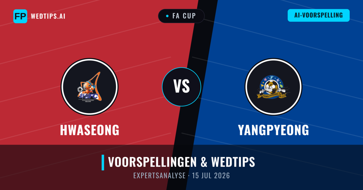 Hwaseong vs Yangpyeong — voorspelling en vooruitblik wedstrijd