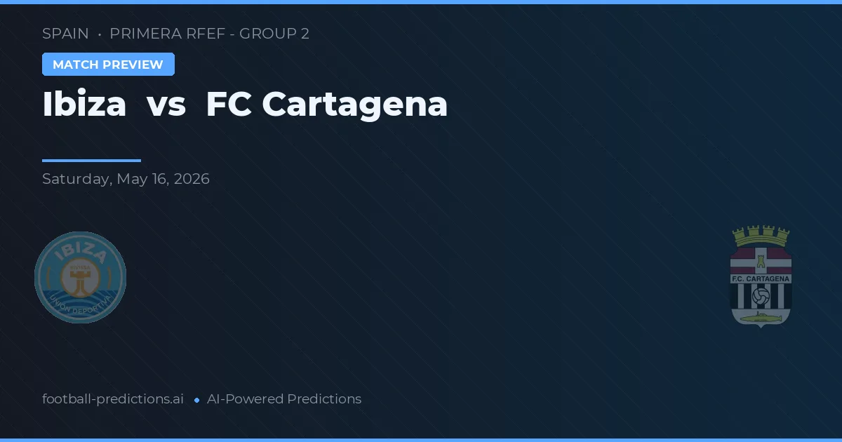 Ibiza vs FC Cartagena — voorspelling en vooruitblik wedstrijd
