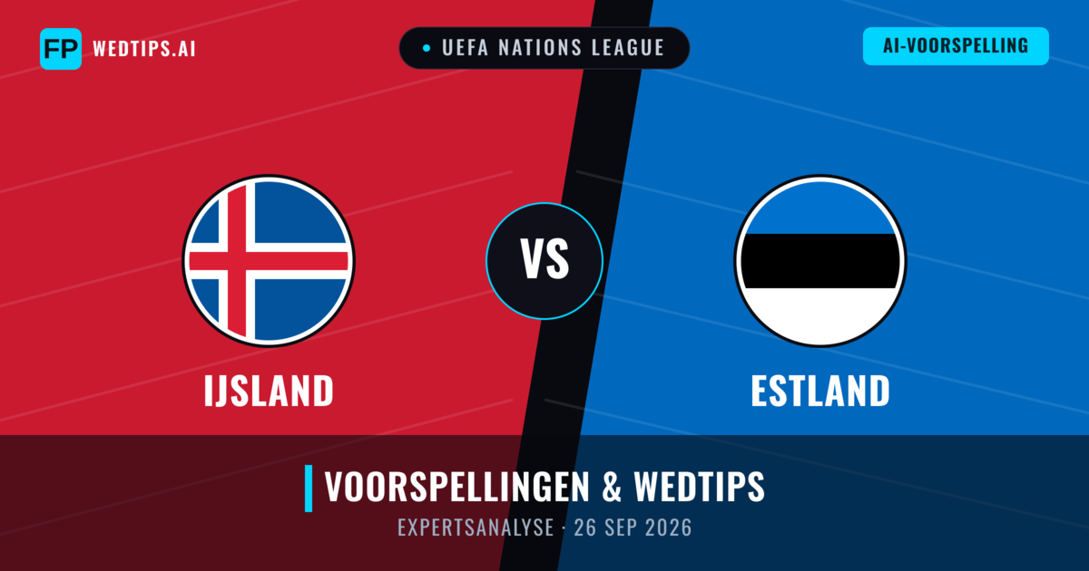 IJsland vs Estland — voorspelling en vooruitblik wedstrijd