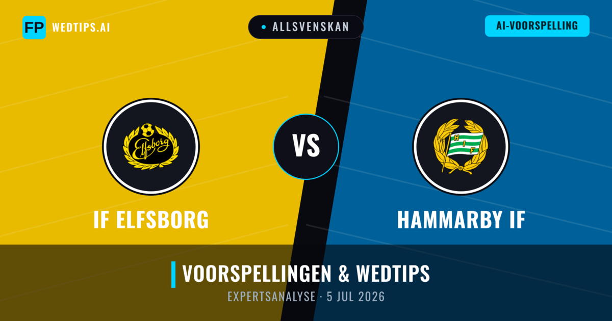 IF Elfsborg vs Hammarby IF — voorspelling en vooruitblik wedstrijd