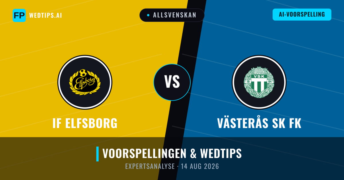IF Elfsborg vs Västerås SK FK — voorspelling en vooruitblik wedstrijd