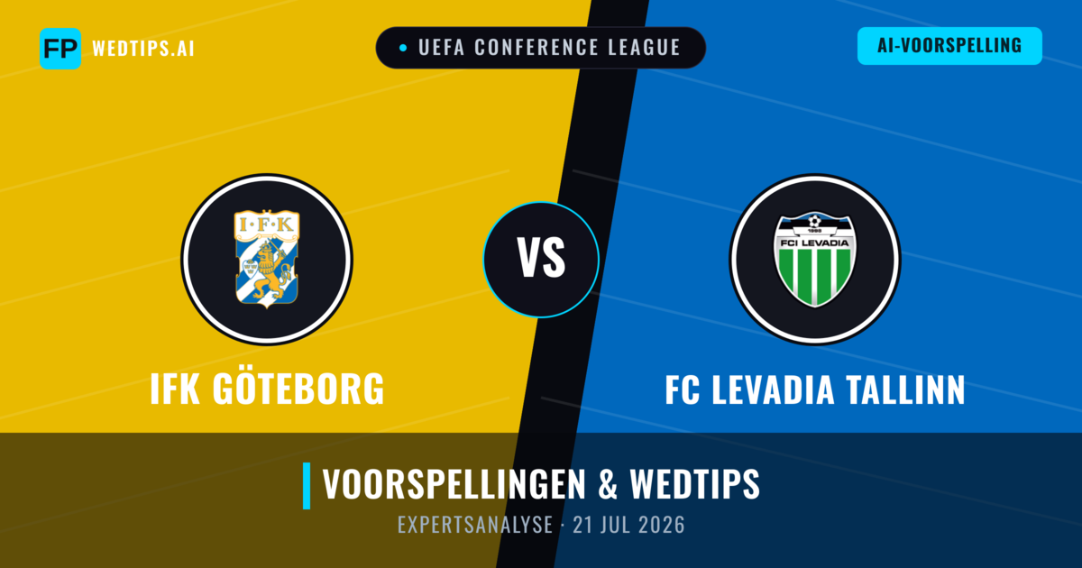 IFK Göteborg vs FC Levadia Tallinn — voorspelling en vooruitblik wedstrijd