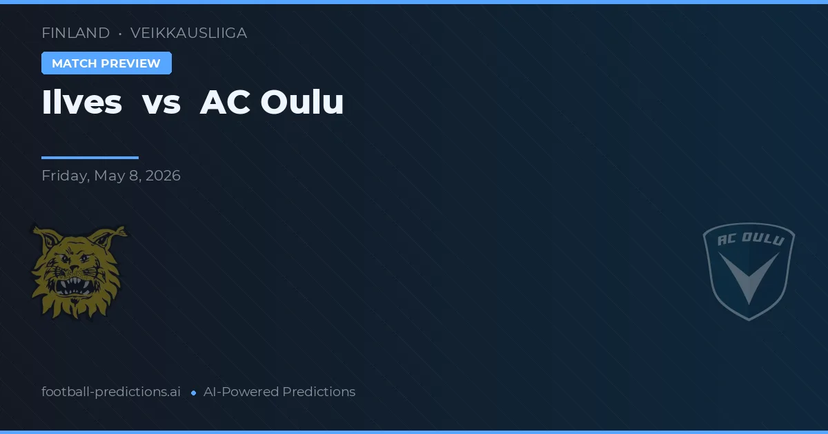 Ilves vs AC Oulu — voorspelling en vooruitblik wedstrijd