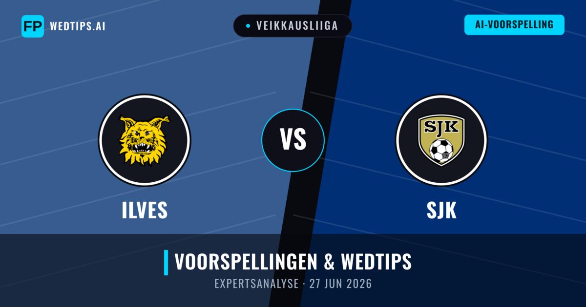Ilves vs SJK — voorspelling en vooruitblik wedstrijd
