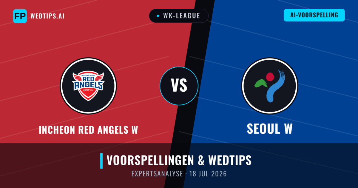 Incheon Red Angels W vs Seoul W — voorspelling en vooruitblik wedstrijd