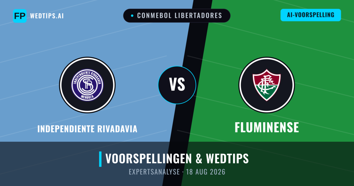 Independiente Rivadavia vs Fluminense — voorspelling en vooruitblik wedstrijd