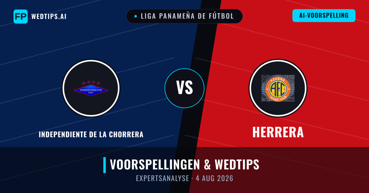 Independiente de La Chorrera vs Herrera — voorspelling en vooruitblik wedstrijd