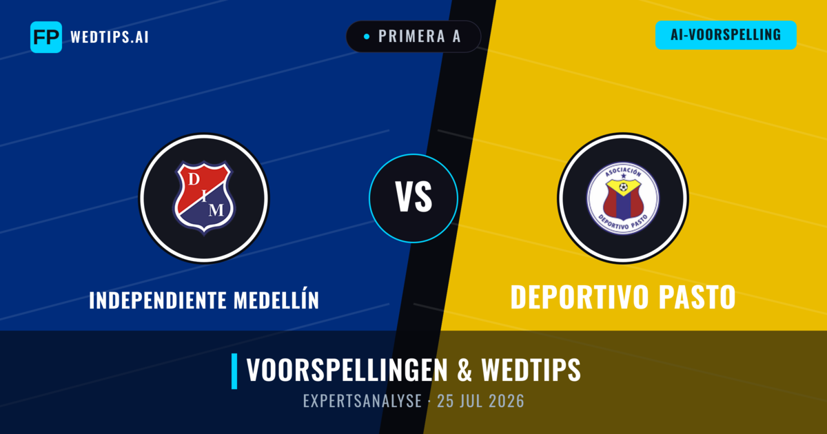 Independiente Medellín vs Deportivo Pasto — voorspelling en vooruitblik wedstrijd