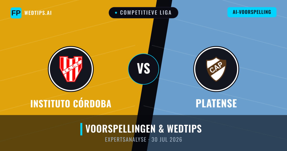 Instituto Córdoba vs Platense — voorspelling en vooruitblik wedstrijd