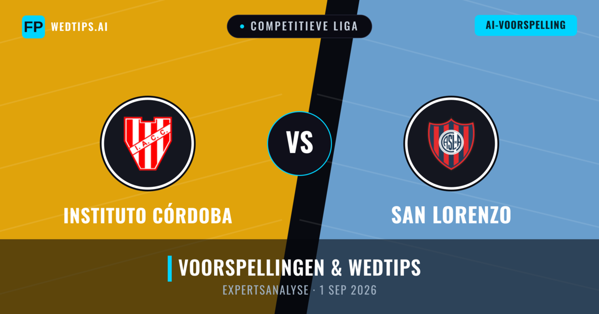 Instituto Córdoba vs San Lorenzo — voorspelling en vooruitblik wedstrijd