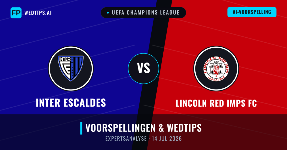 Inter Escaldes vs Lincoln Red Imps FC — voorspelling en vooruitblik wedstrijd