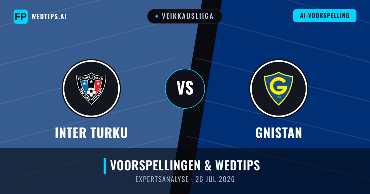 Inter Turku vs Gnistan — voorspelling en vooruitblik wedstrijd