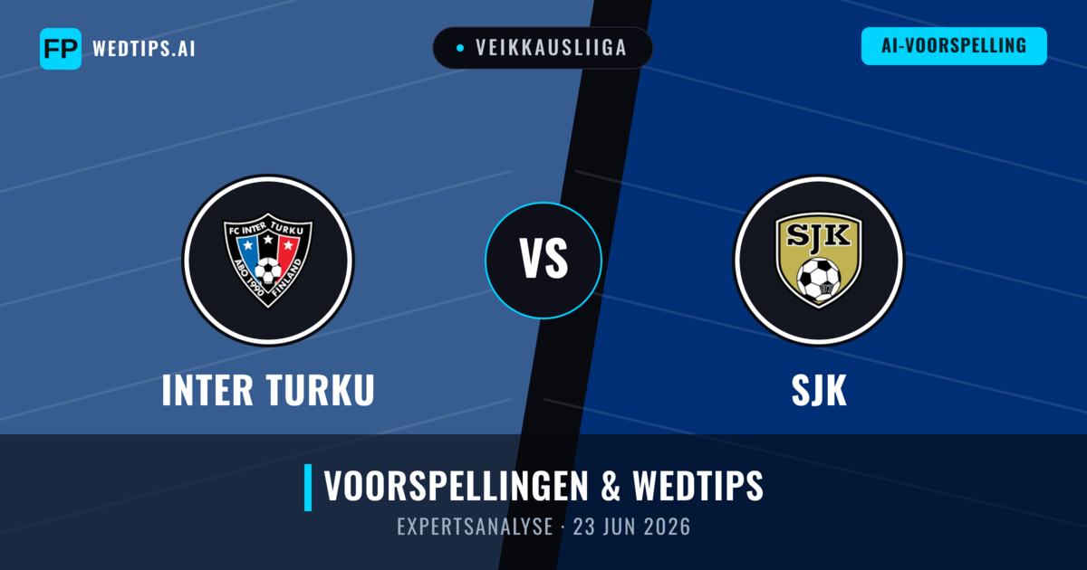 Inter Turku vs SJK — voorspelling en vooruitblik wedstrijd