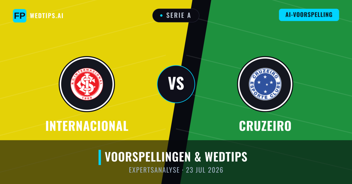 Internacional vs Cruzeiro — voorspelling en vooruitblik wedstrijd
