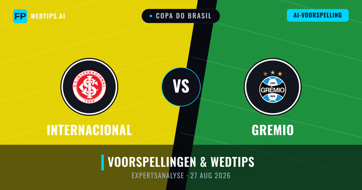 Internacional vs Gremio — voorspelling en vooruitblik wedstrijd