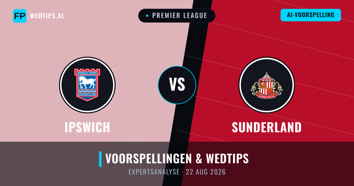 Ipswich vs Sunderland — voorspelling en vooruitblik wedstrijd