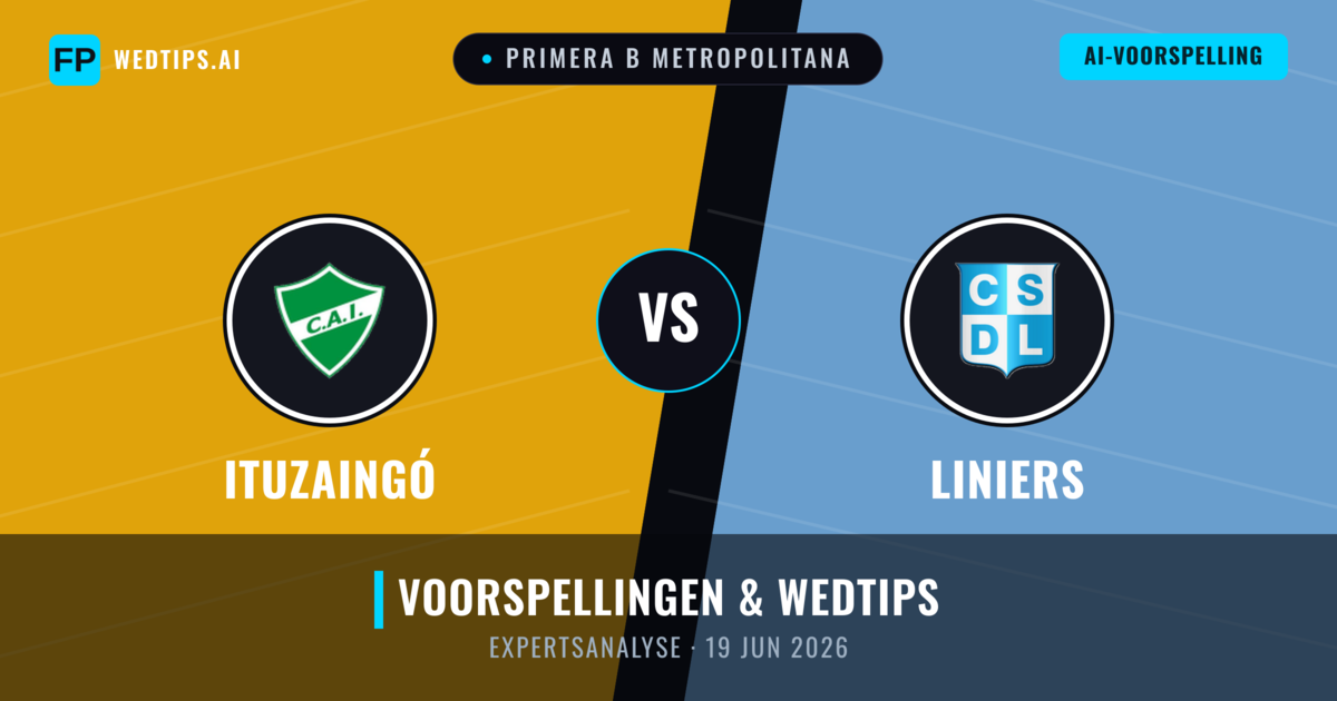 Ituzaingó vs Liniers — voorspelling en vooruitblik wedstrijd