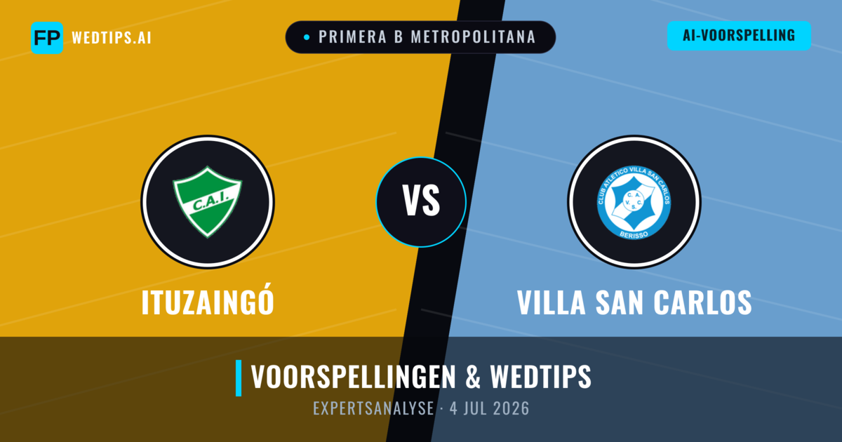 Ituzaingó vs Villa San Carlos — voorspelling en vooruitblik wedstrijd