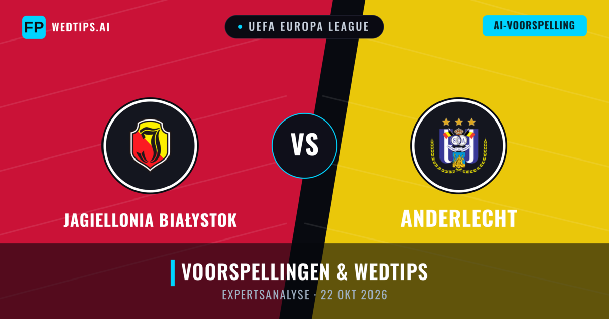 Jagiellonia Białystok vs Anderlecht — voorspelling en vooruitblik wedstrijd