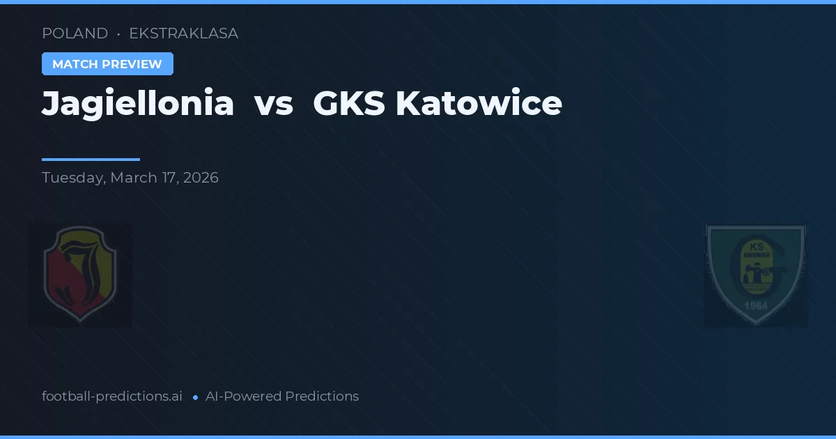 Jagiellonia Białystok vs GKS Katowice — voorspelling en vooruitblik wedstrijd