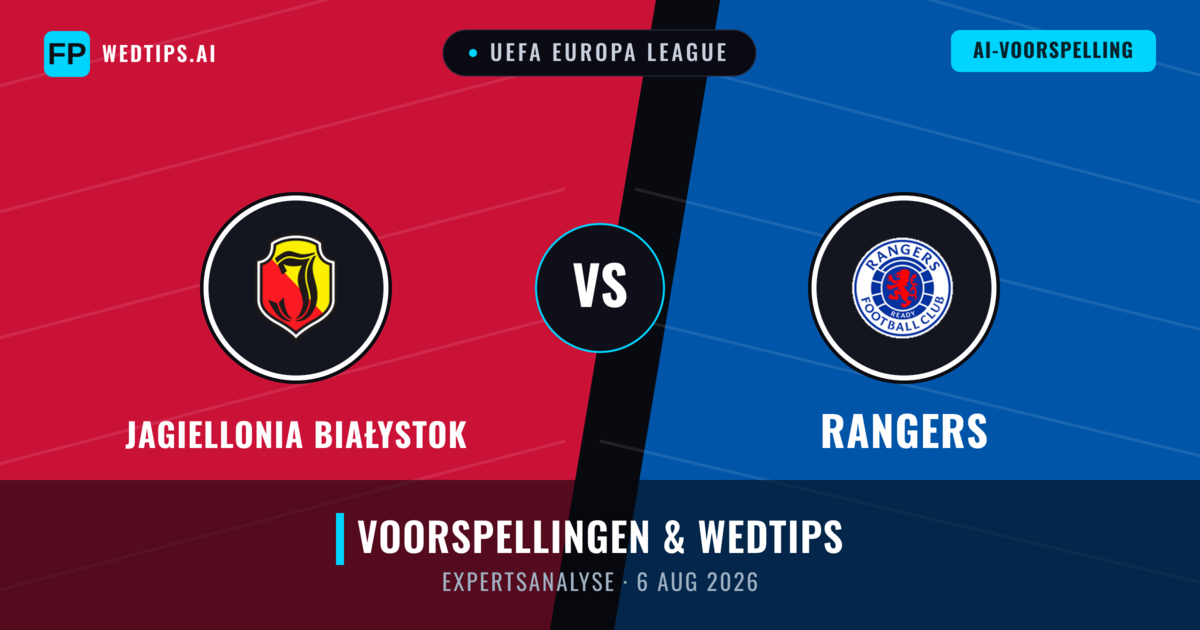 Jagiellonia Białystok vs Rangers — voorspelling en vooruitblik wedstrijd
