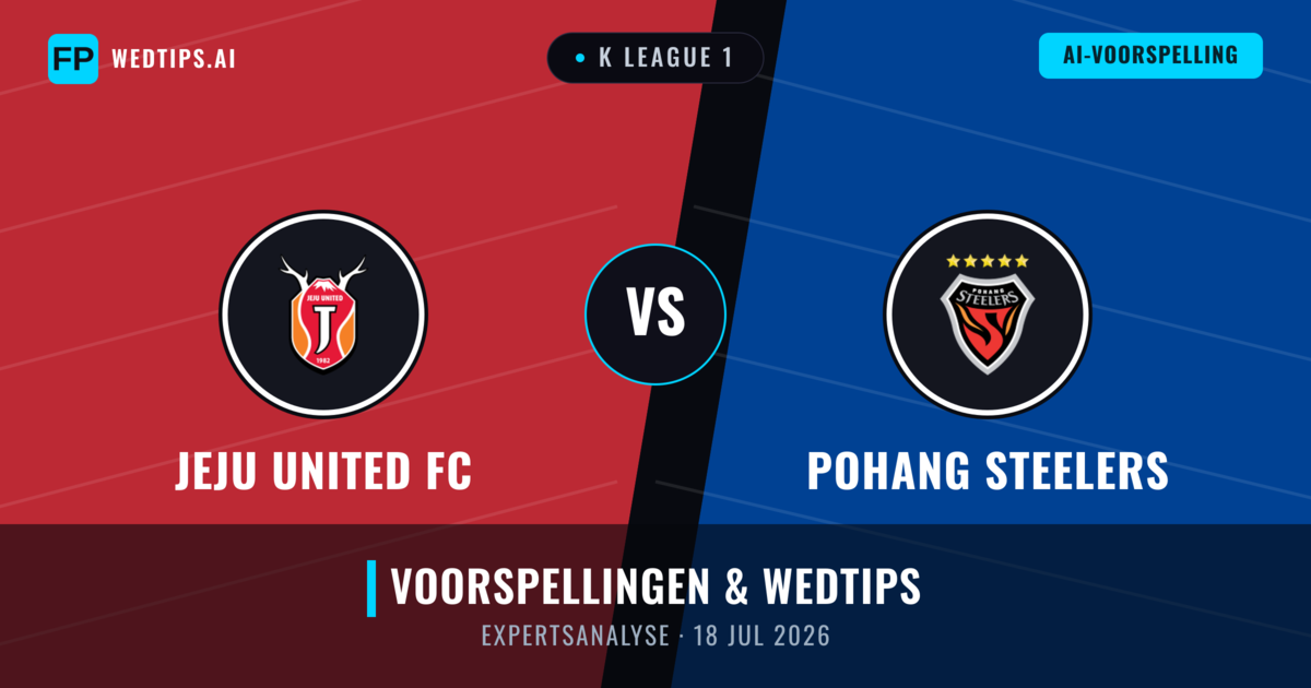 Jeju United FC vs Pohang Steelers — voorspelling en vooruitblik wedstrijd