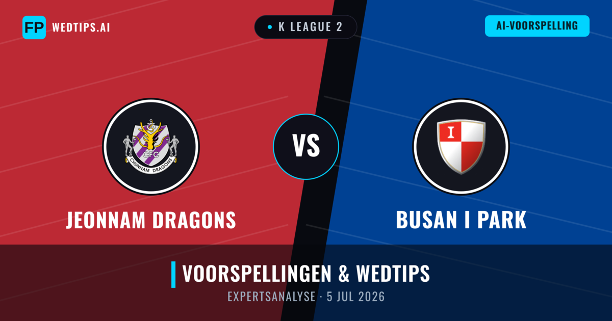 Jeonnam Dragons vs Busan I Park — voorspelling en vooruitblik wedstrijd
