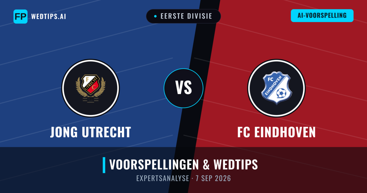 Jong Utrecht vs FC Eindhoven — voorspelling en vooruitblik wedstrijd