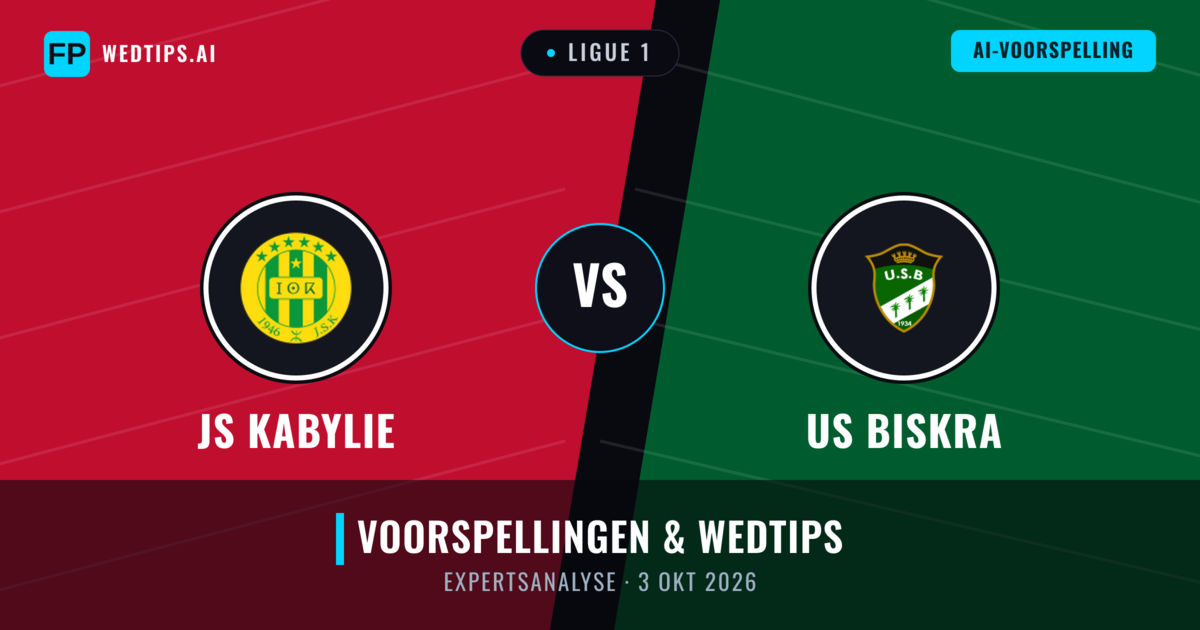 JS Kabylie vs US Biskra — voorspelling en vooruitblik wedstrijd