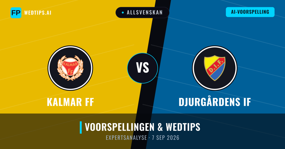 Kalmar FF vs Djurgårdens IF — voorspelling en vooruitblik wedstrijd