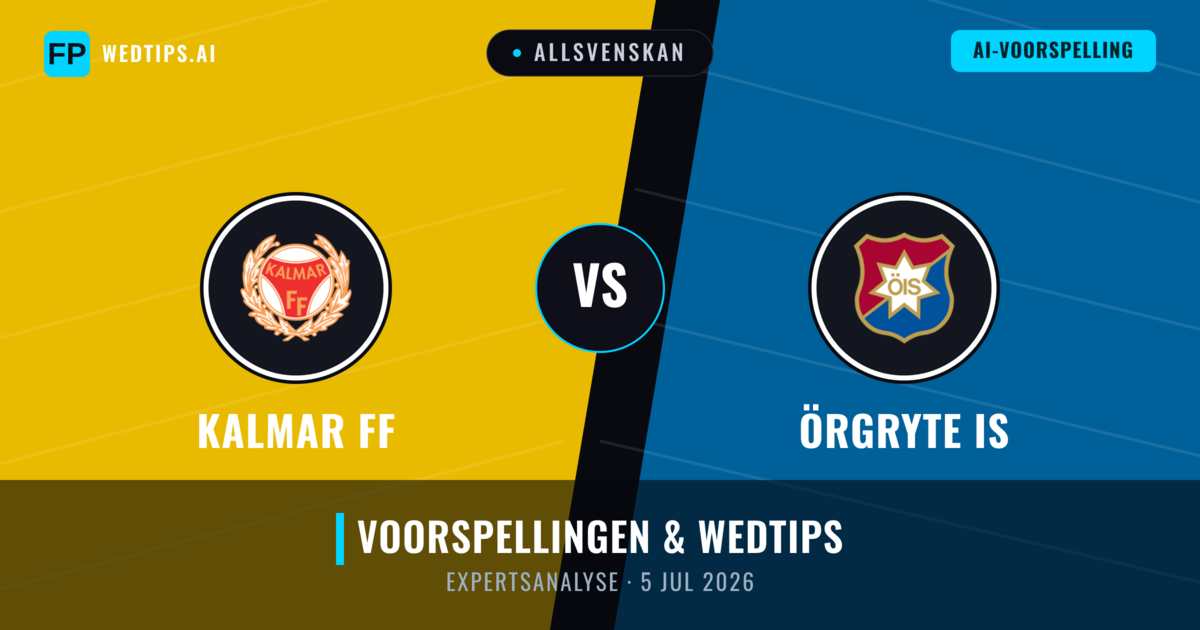 Kalmar FF vs Örgryte IS — voorspelling en vooruitblik wedstrijd