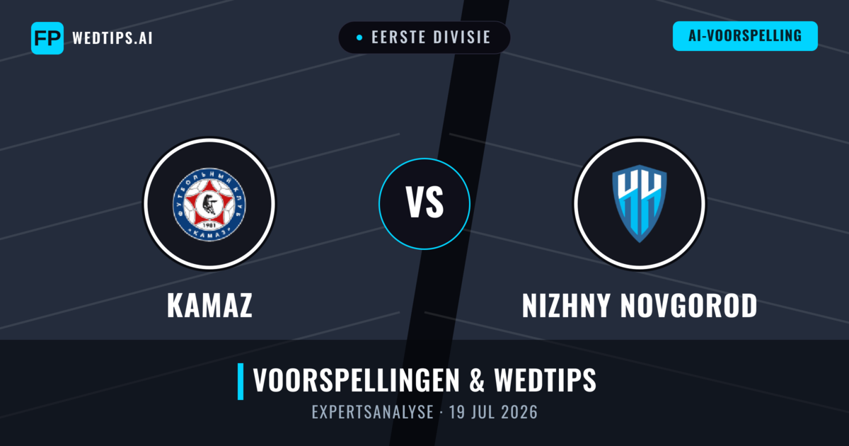 KAMAZ vs Nizhny Novgorod — voorspelling en vooruitblik wedstrijd