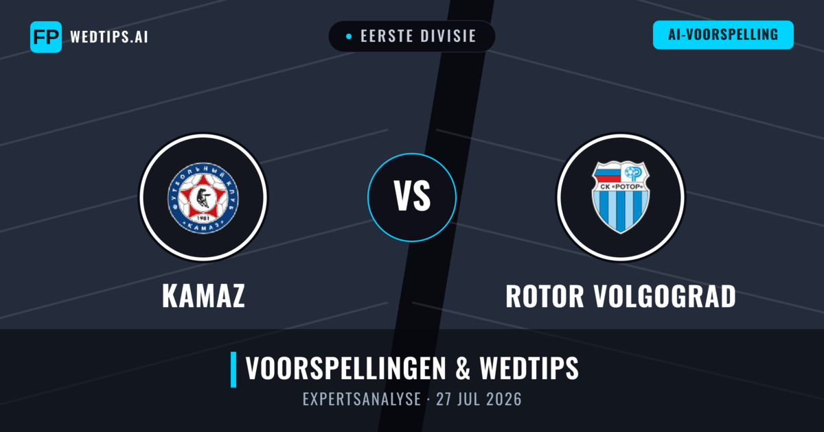 KAMAZ vs Rotor Volgograd — voorspelling en vooruitblik wedstrijd