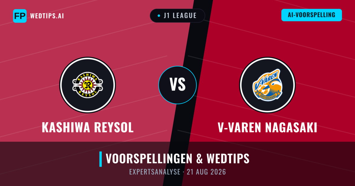 Kashiwa Reysol vs V-varen Nagasaki — voorspelling en vooruitblik wedstrijd