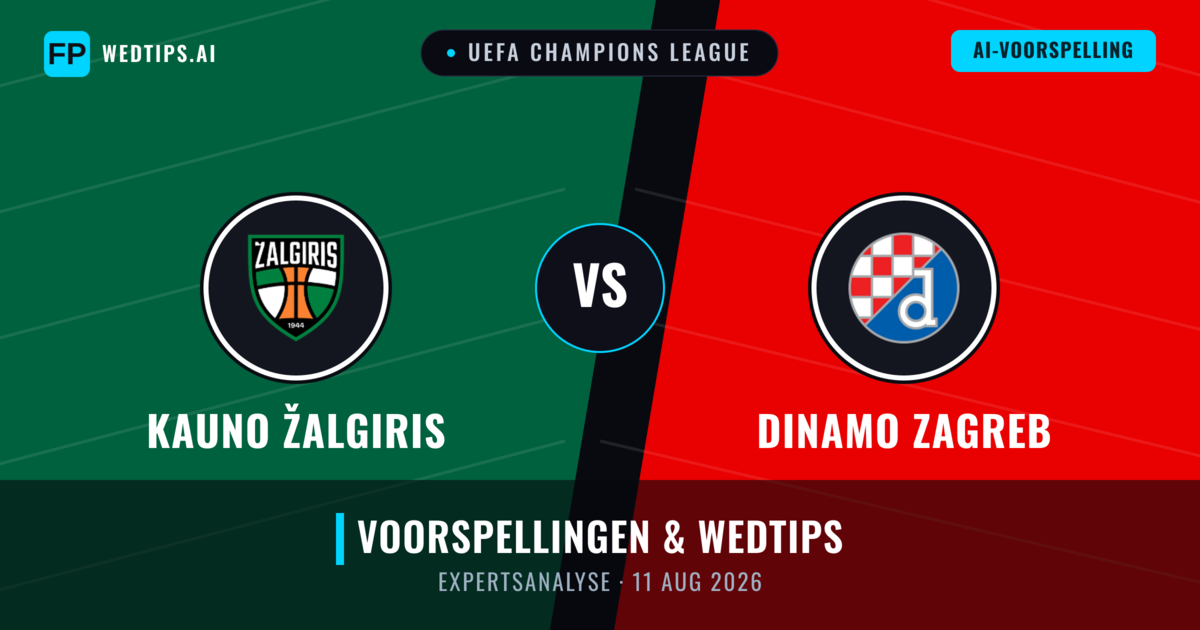 Kauno Žalgiris vs Dinamo Zagreb — voorspelling en vooruitblik wedstrijd