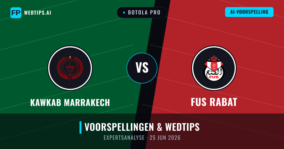 Kawkab Marrakech vs FUS Rabat — voorspelling en vooruitblik wedstrijd