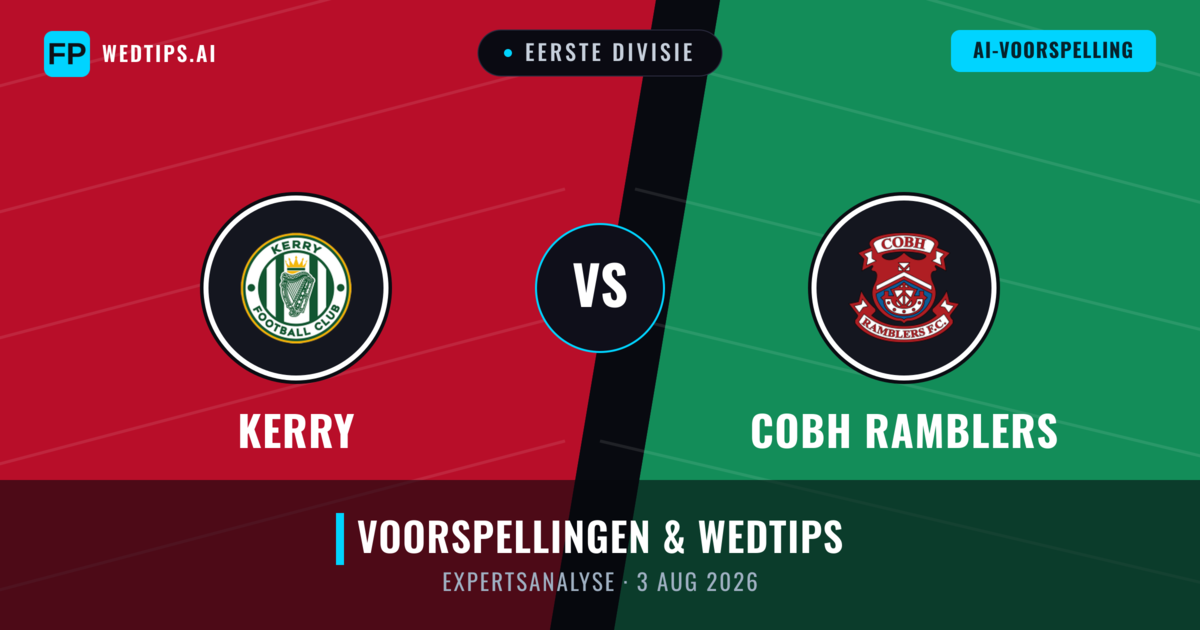 Kerry vs Cobh Ramblers — voorspelling en vooruitblik wedstrijd
