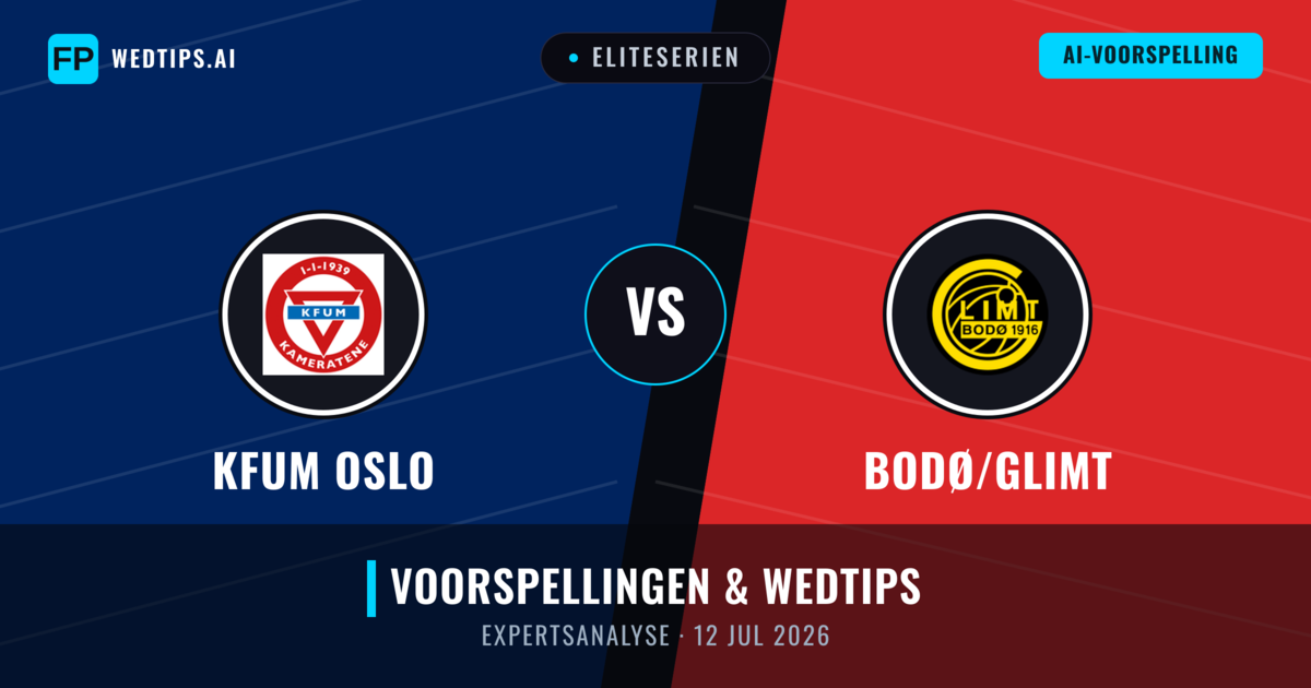 KFUM Oslo vs Bodø/Glimt — voorspelling en vooruitblik wedstrijd