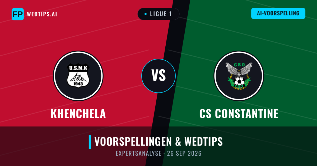 Khenchela vs CS Constantine — voorspelling en vooruitblik wedstrijd